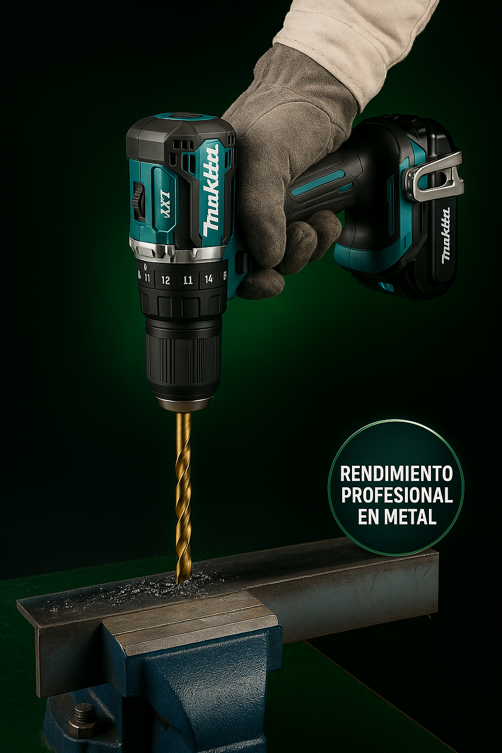 KIT MAKITA ORIGINAL: TALADRO INALÁMBRICO con PISTOLA DE IMPACTO + 26 ACCESORIOS + 2 BATERIAS - PROMOCION PRÉ BLACK FRIDAY - CIERRE DE LA TIENDA