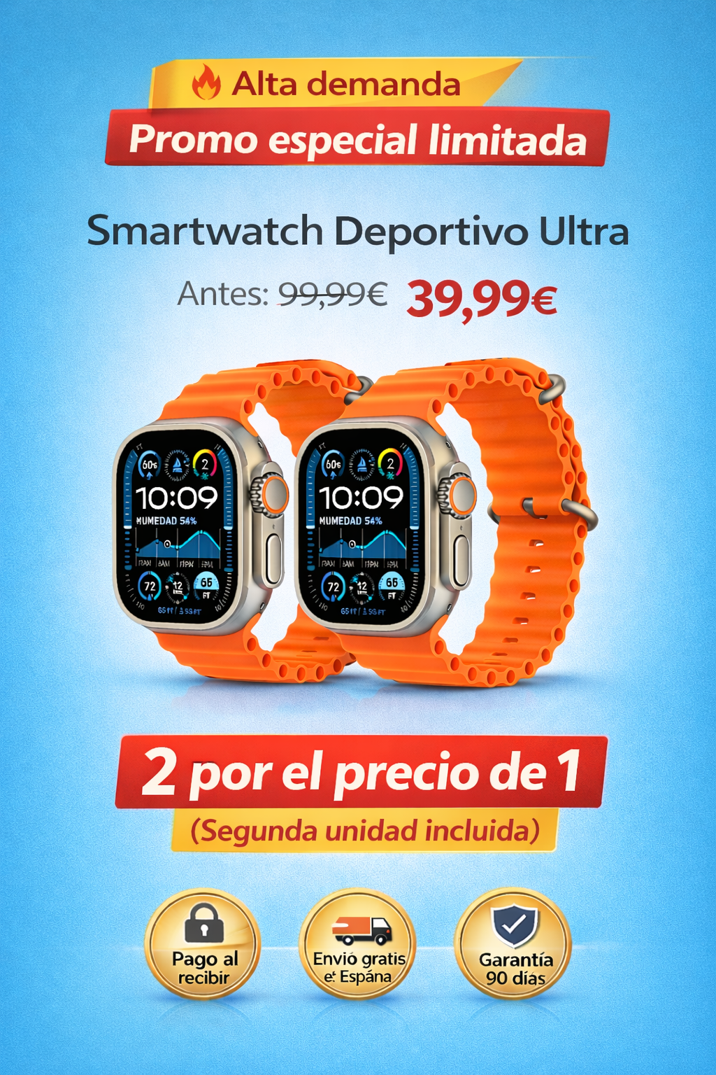 NOVOWATCH ULTRA™ | 2X1 (OFERTA)
